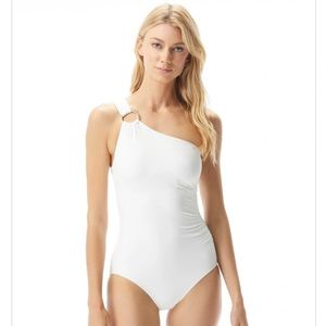 Michael Kors One Shoulder Suit